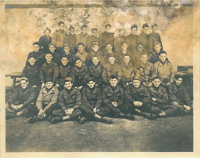 Army Photo Robert Is 4th From Left Top Row 