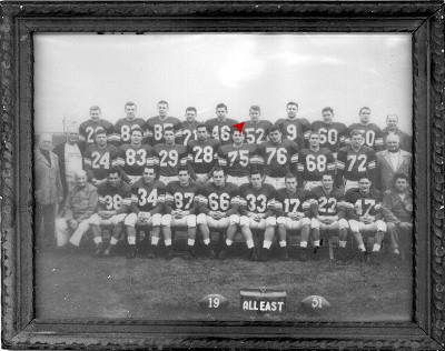 07 All East 1952 Football Team Photo 
