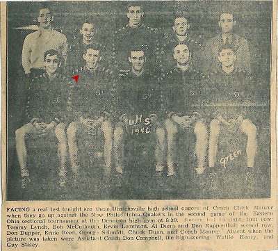 07 High School Basketball Team Photo From Paper 